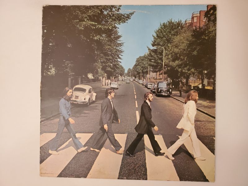 The Beatles Abbey Road vinyl record